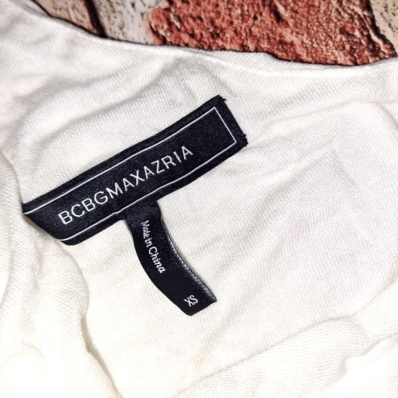 BCBGMaxAzria One-Shoulder Top - White - Picture 11 of 16